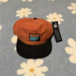 M22 Rust and Black Cap with Logo